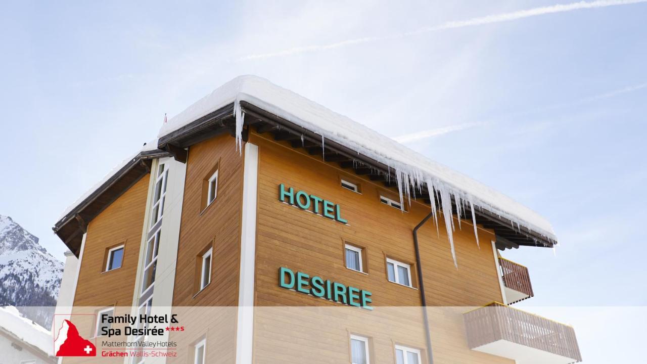 Family Hotel Desiree Grächen Exteriér fotografie