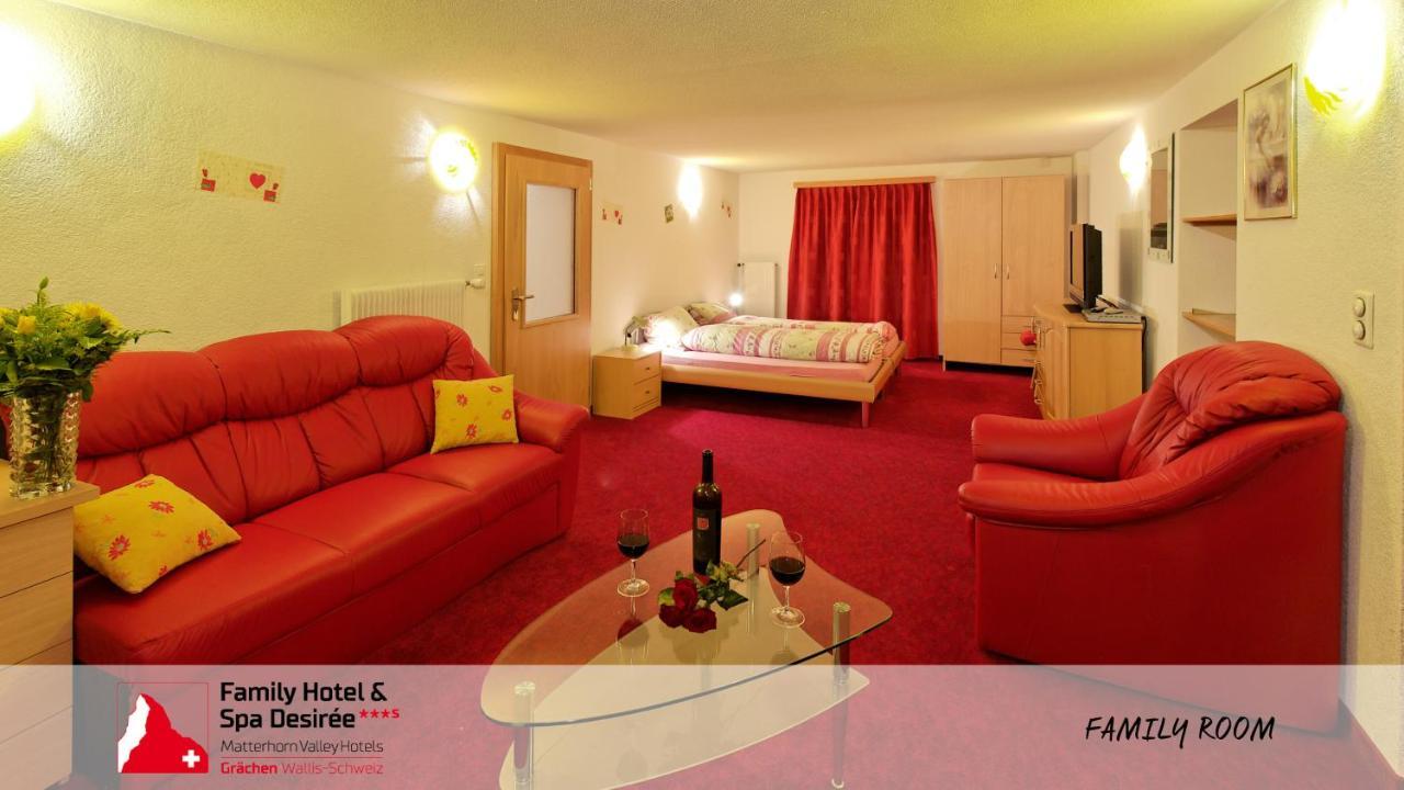 Family Hotel Desiree Grächen Exteriér fotografie
