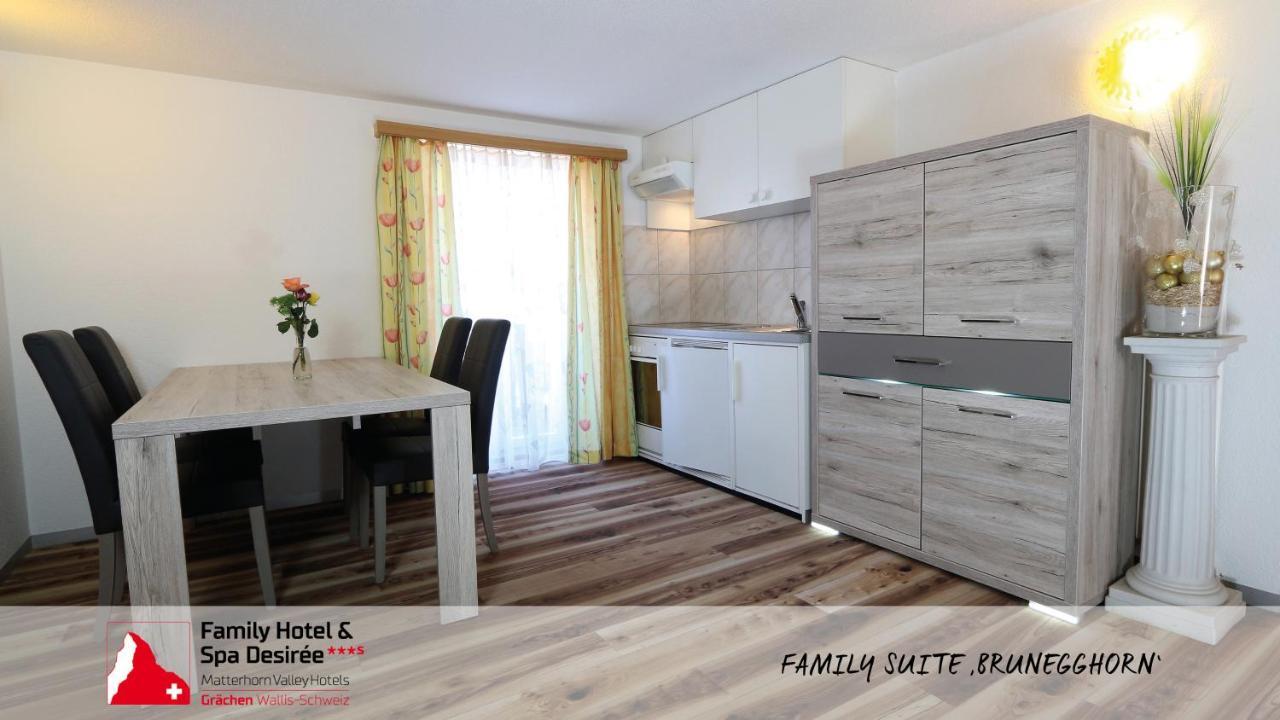 Family Hotel Desiree Grächen Exteriér fotografie
