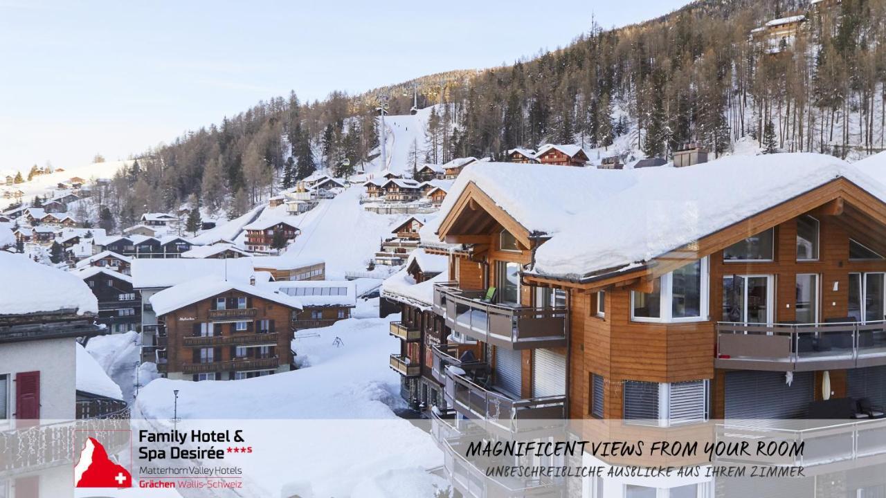 Family Hotel Desiree Grächen Exteriér fotografie
