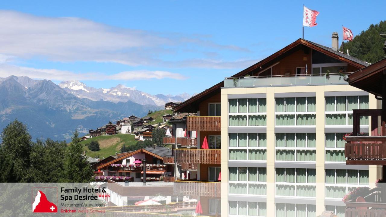 Family Hotel Desiree Grächen Exteriér fotografie